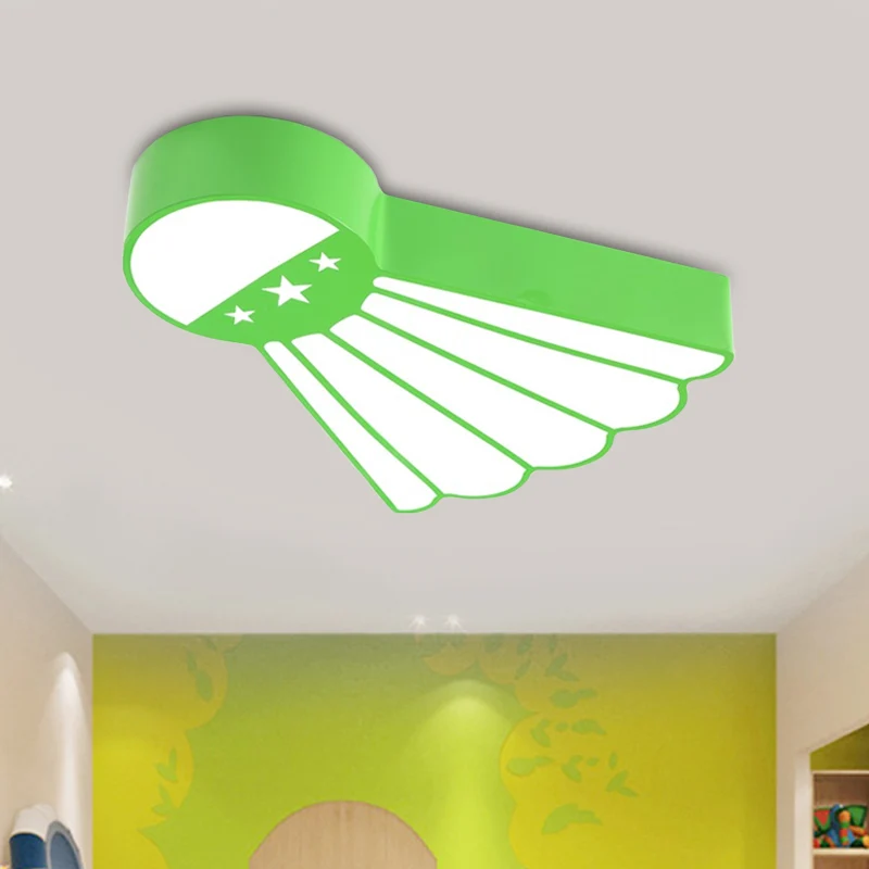 Humidificador para Plantas Luz empotrada LED acrílica montada en el techo para jardín de infantes de bádminton en azul/ver...