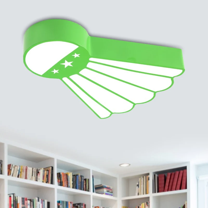 Humidificador para Plantas Luz empotrada LED acrílica montada en el techo para jardín de infantes de bádminton en azul/ver...