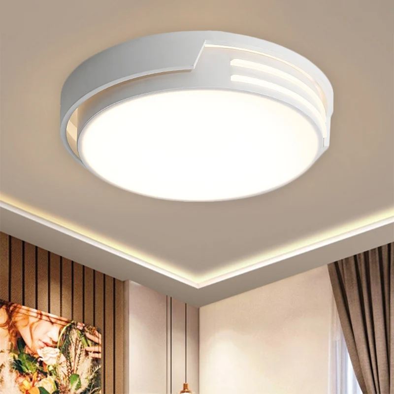 Lámpara empotrada blanca LED modernista con montaje empotrado de Acero de tambor en luz blanca/cálida Blanco