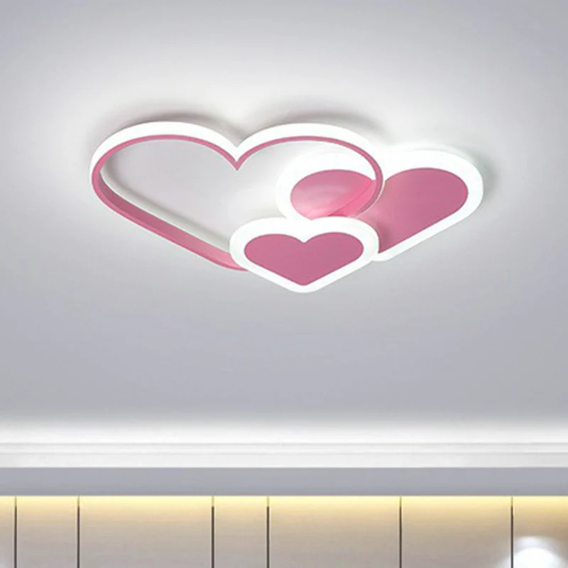 Premium de Jardinerí Lámpara de techo empotrada LED Macaron acrílica con luz empotrada para jardín de infantes en forma de...