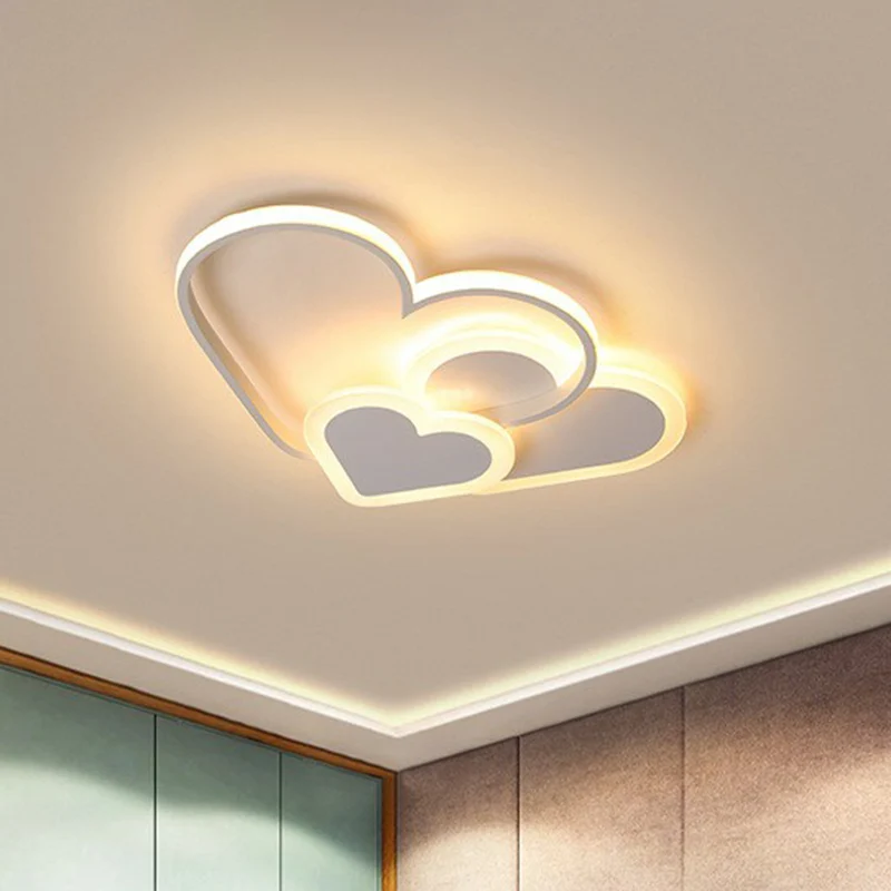 Premium de Jardinerí Lámpara de techo empotrada LED Macaron acrílica con luz empotrada para jardín de infantes en forma de...