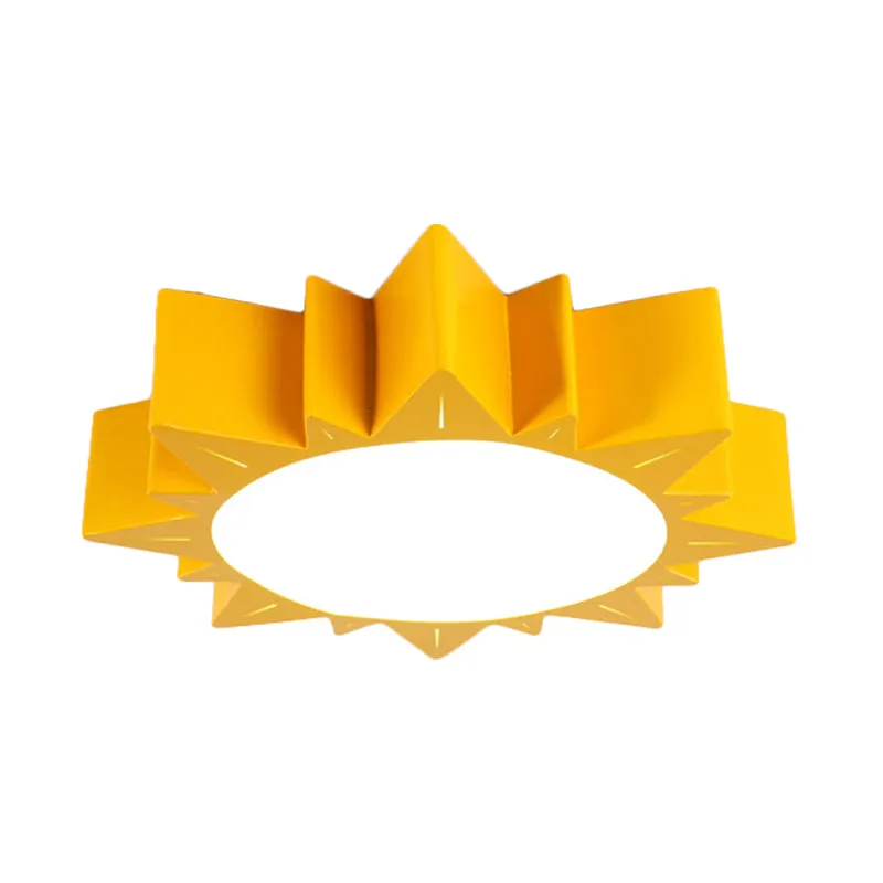 Profesional Hidropónico Lámpara de montaje empotrado Sun, accesorio de iluminación LED acrílico contemporáneo amarillo/azu...