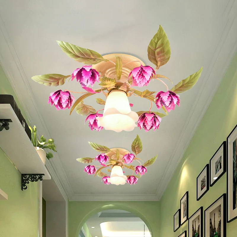 Profesional Hidropónico Luce rossa da 1/4 lampadina per montaggio soffitto Lampada da giardino coreana vetro smerigliato c...