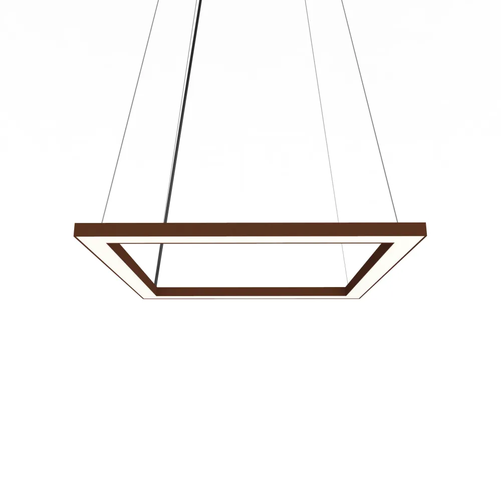 Sustrato Especializado Frame lámpara pendiente, strip LED, 30w/m, 4000k, corten, l40cm