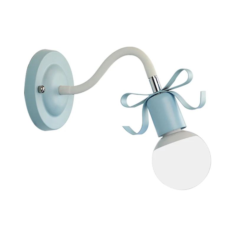 Sustrato Especializado Luz de pared de bombilla desnuda de acero con lámpara de pared de estilo nórdico de un solo cabezal...