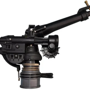 Cañón De Riego De Turbina Luxor 1â½ Hembra Alcance 20,5m - 35,5m para Riego Nocturno