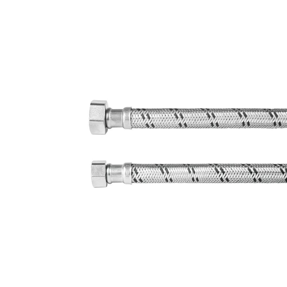 Conector Rápido Manguera para boiler, acero inox, 1/2'x3/4', 120 cm, Foset