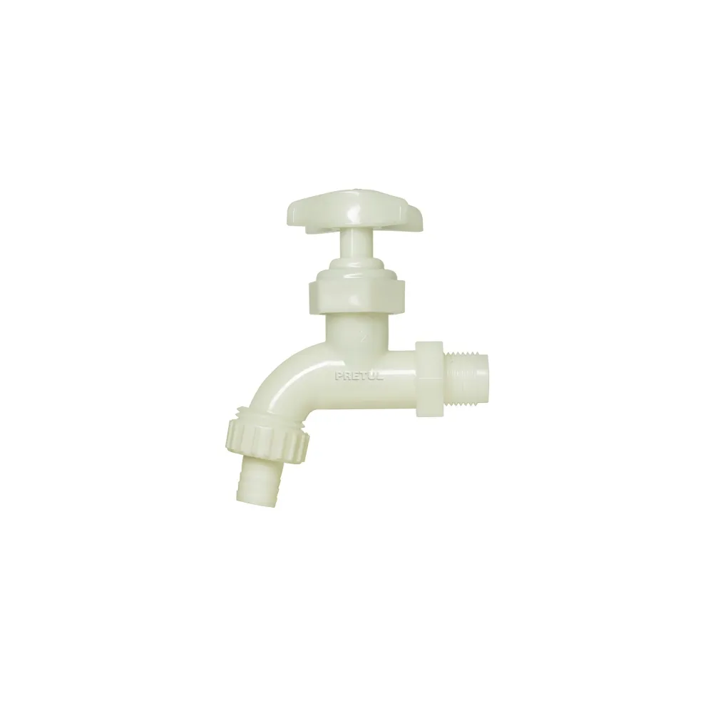 Llave Para Manguera, De Plástico 65 g, Entrada 1/2", Pretul 29030 con Instalación en Minutos