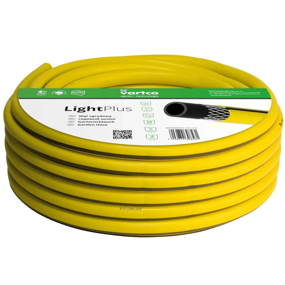 Programador de Riego Digital Manguera de jardín Vartco Light Plus 3/4" 20m 3 capas