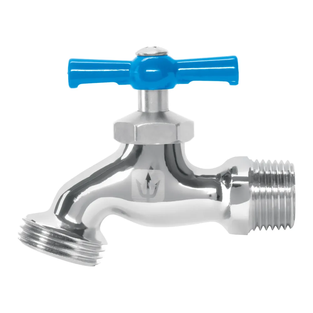 Regulador de Presión Llave para manguera, de latón cromado, 130 g, 1/2", Foset LLJ-130C