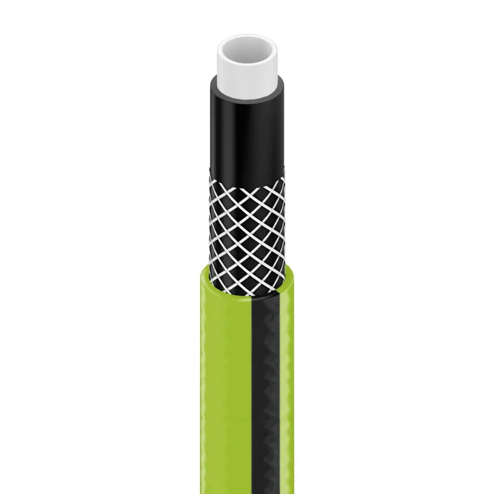 Regulador de Presión Manguera de jardín trenzada cruzada Cellfast Quattro 3/4'' 15m 4 capas