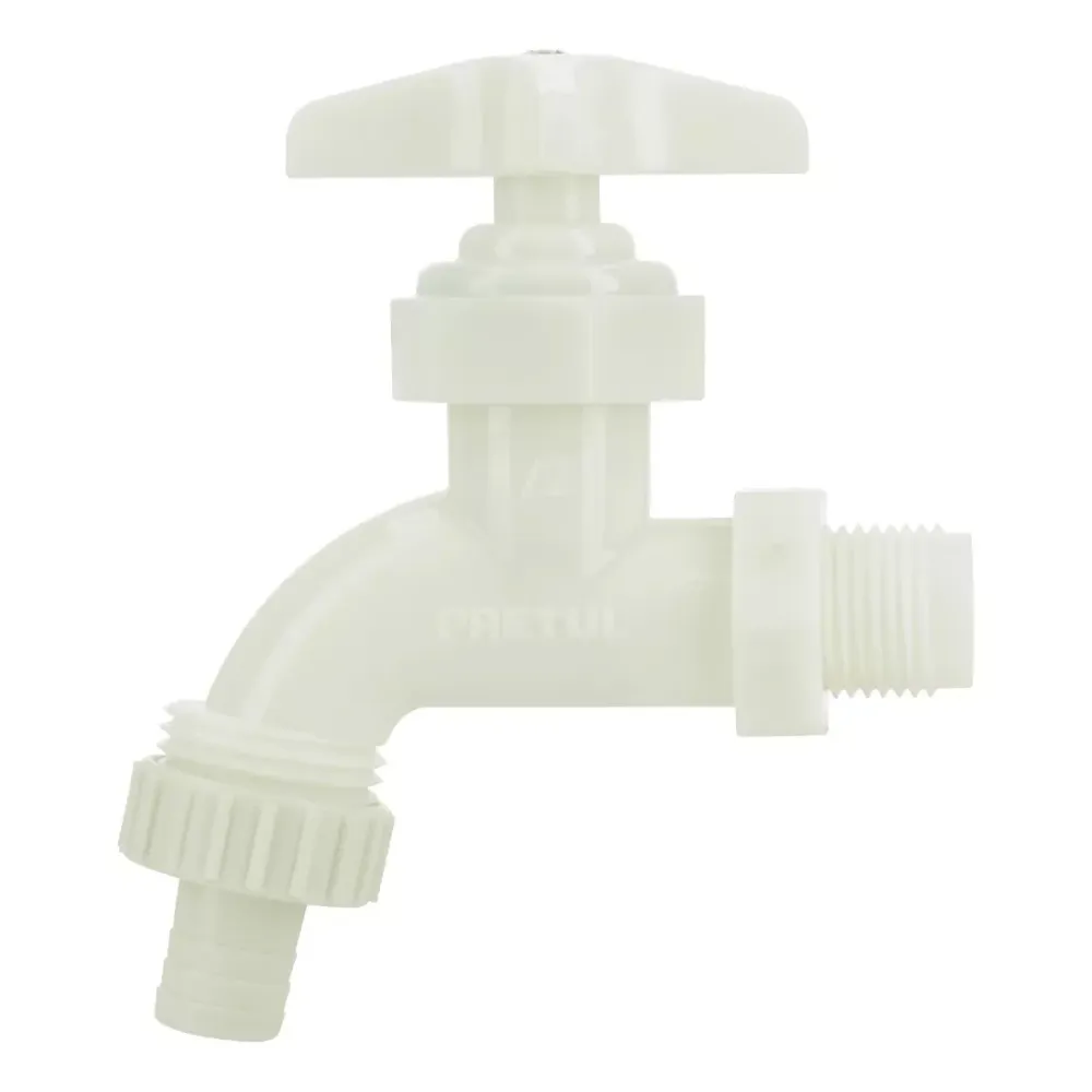 Resistente la Intemperie Llave para manguera, de plástico 65 g, entrada 1/2", pretul LL-17P