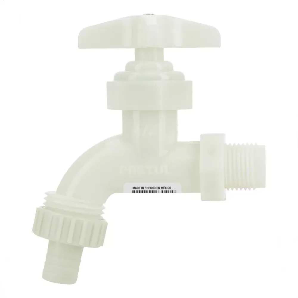Resistente la Intemperie Llave para manguera, de plástico 65 g, entrada 1/2", pretul LL-17P
