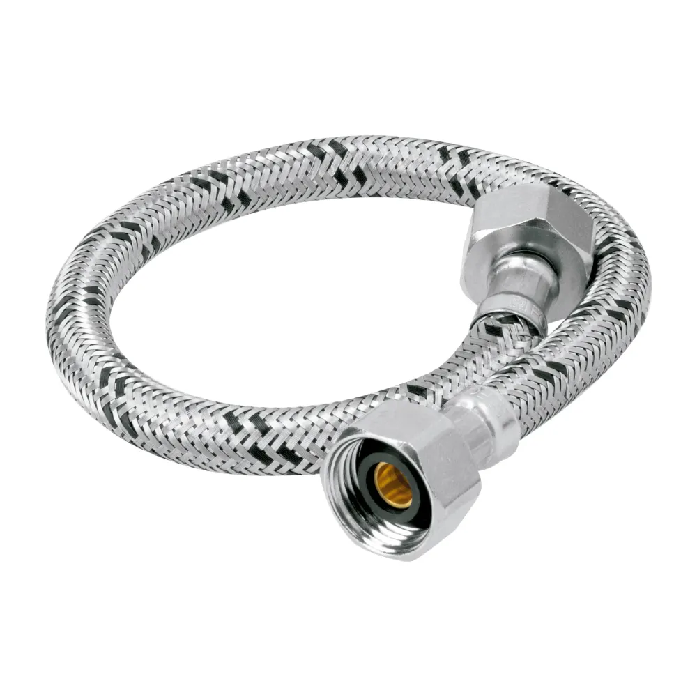 Resistente la Intemperie Manguera lavabo/fregadero, acero inox, 1/2" x 1/2", 40 cm Foset FLA-40X