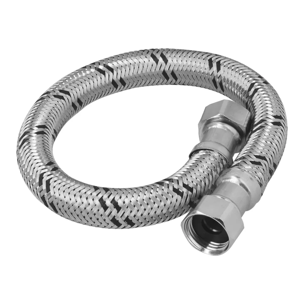Resistente la Intemperie Manguera trenzada de acero 1/2 x 1/2"X 40 cm usos generales