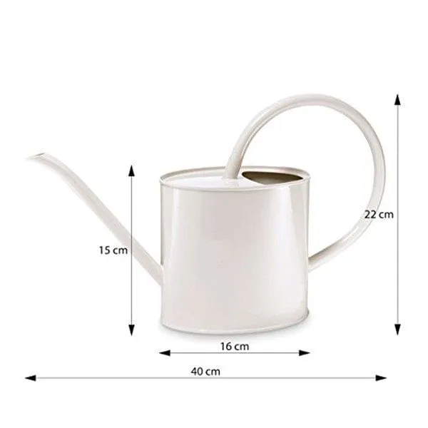 Sensor de Lluvia Regadera de zinc con caño estrecho 1,5 L