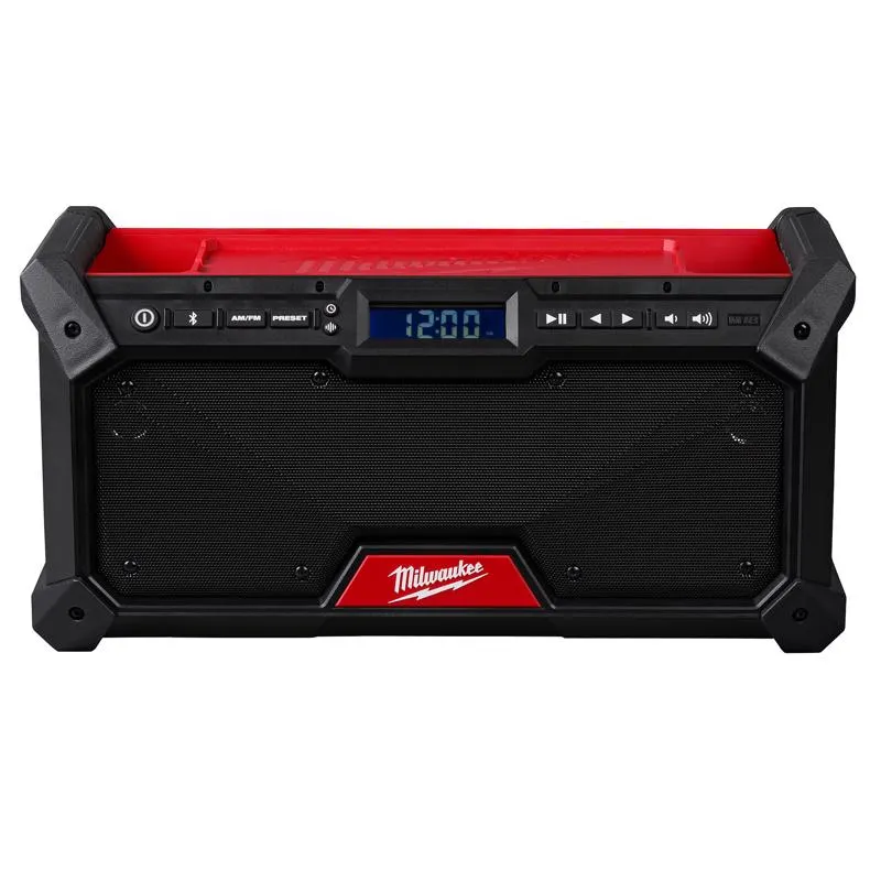 Radio inalámbrica para el lugar de trabajo Milwaukee M18 con Bluetooth, resistente la intemperie