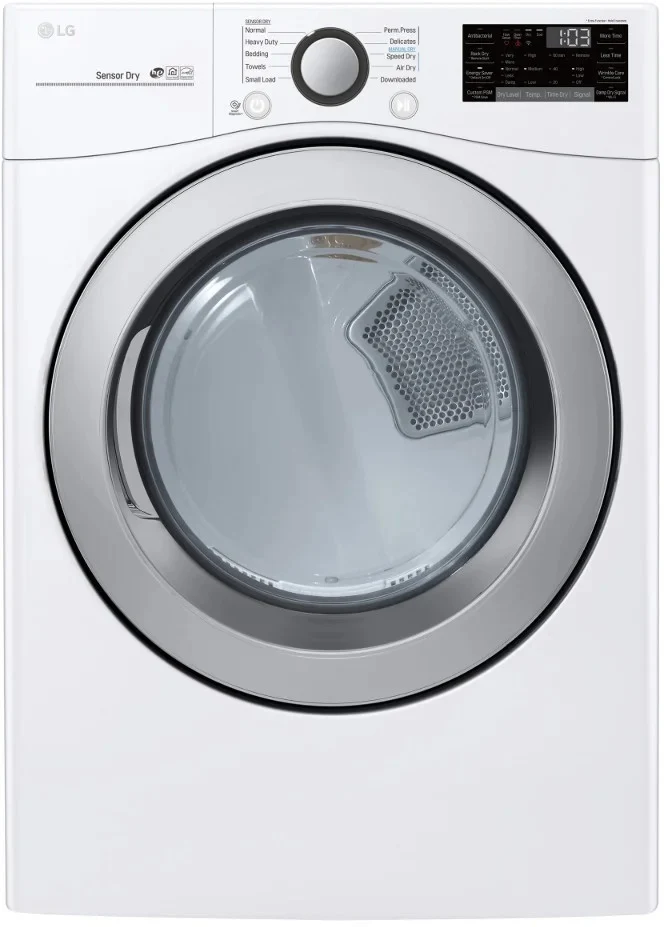 DLE3500 LG FRONT LOAD DRYER WHITE THE HOME EXPO