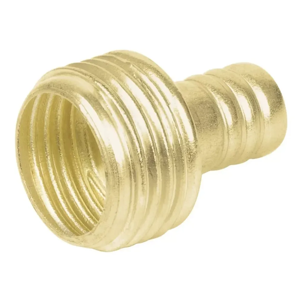 Conector 1/2" macho de latón laminado, pretul CM-1/2P en Estilo Rústico