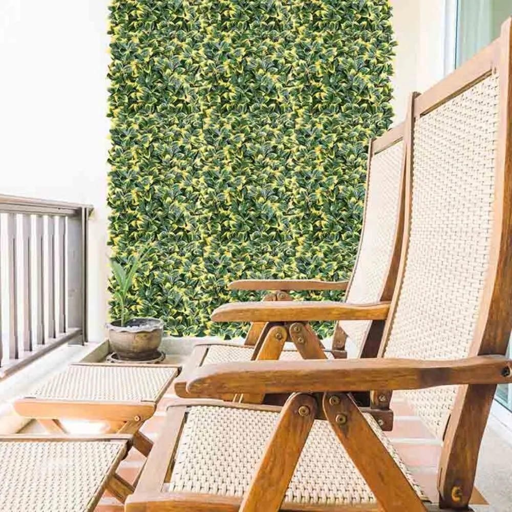 Decorativo Premium Jardín vertical decoración laurel - 50x50 cm 4uds.