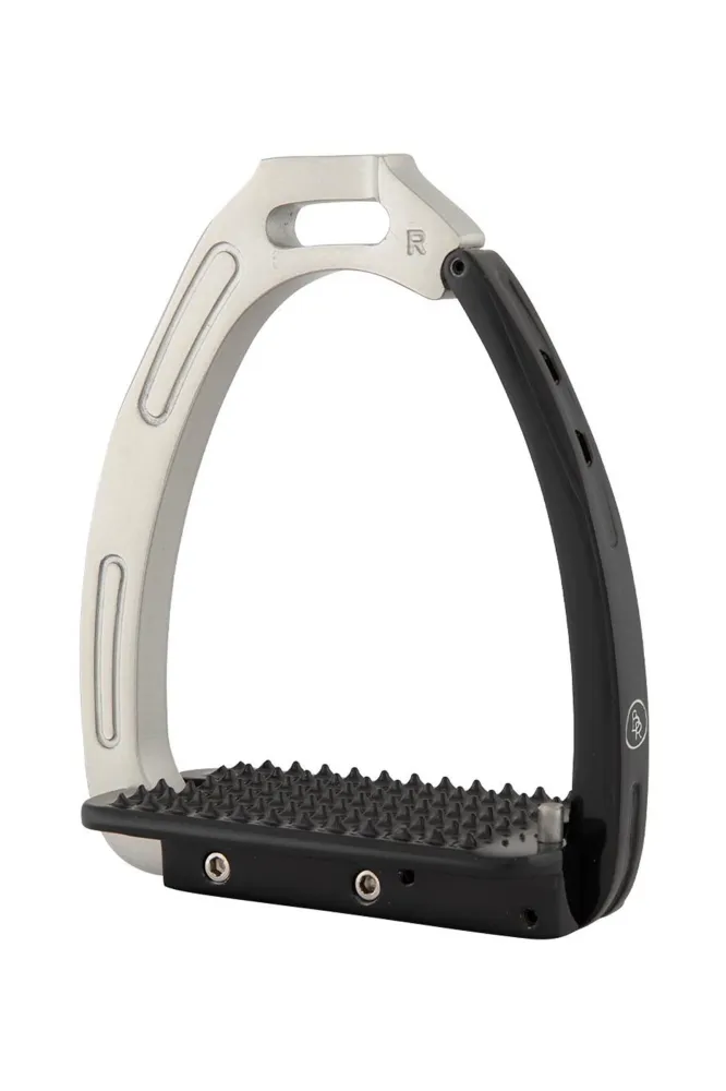 Lavarone estribos Silver/Black 110 mm | Personalizable | Hecho Mano