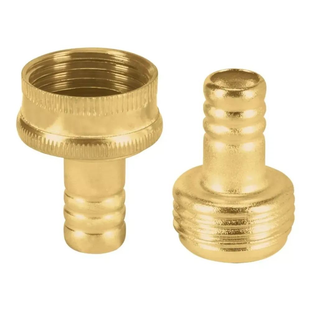 Letrero para Plantas Conector 1/2" hembra de latón laminado, pretul CF-1/2P