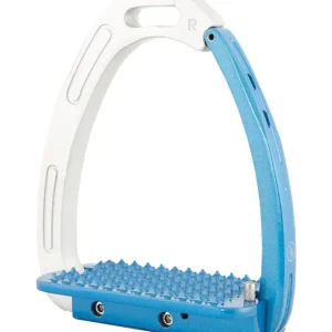 Letrero Personalizable Lavarone estribos Silver/Blue 120 mm