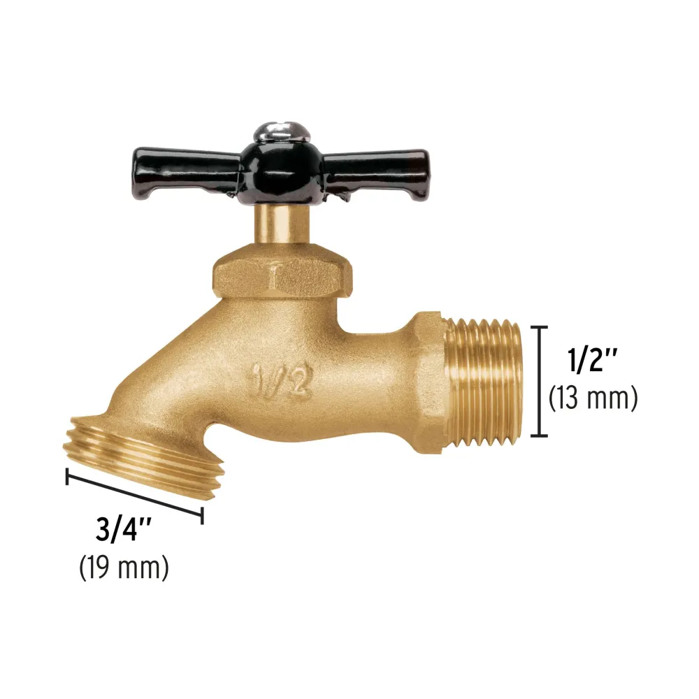 Letrero Personalizable Llave de nariz para jardín, 1/2" en blister, Pretul