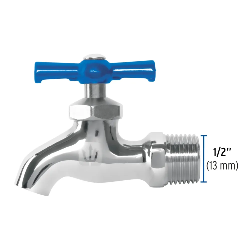 Llave nariz, latón, 135 gr, entrada 1/2" | Personalizable | Hecho Mano