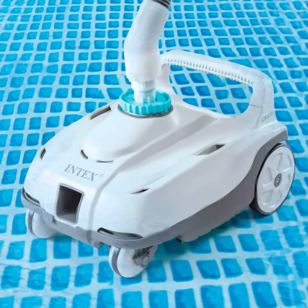Limpiafondos automático Intex ZX100 1,5L para piscinas Intex blanco