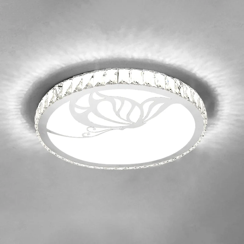 Riego por Goteo Automático Plafoniera rotonda cristallo, modernista, LED, luce bianca incasso luce calda/bianca con motivo...