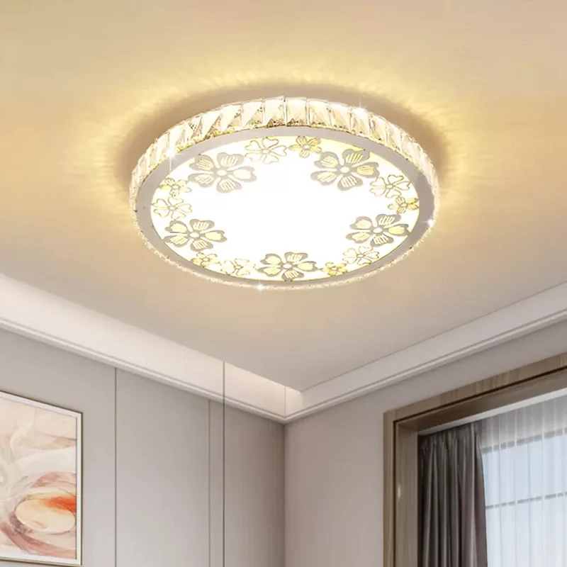 Riego por Goteo Automático Plafoniera rotonda cristallo, modernista, LED, luce bianca incasso luce calda/bianca con motivo...