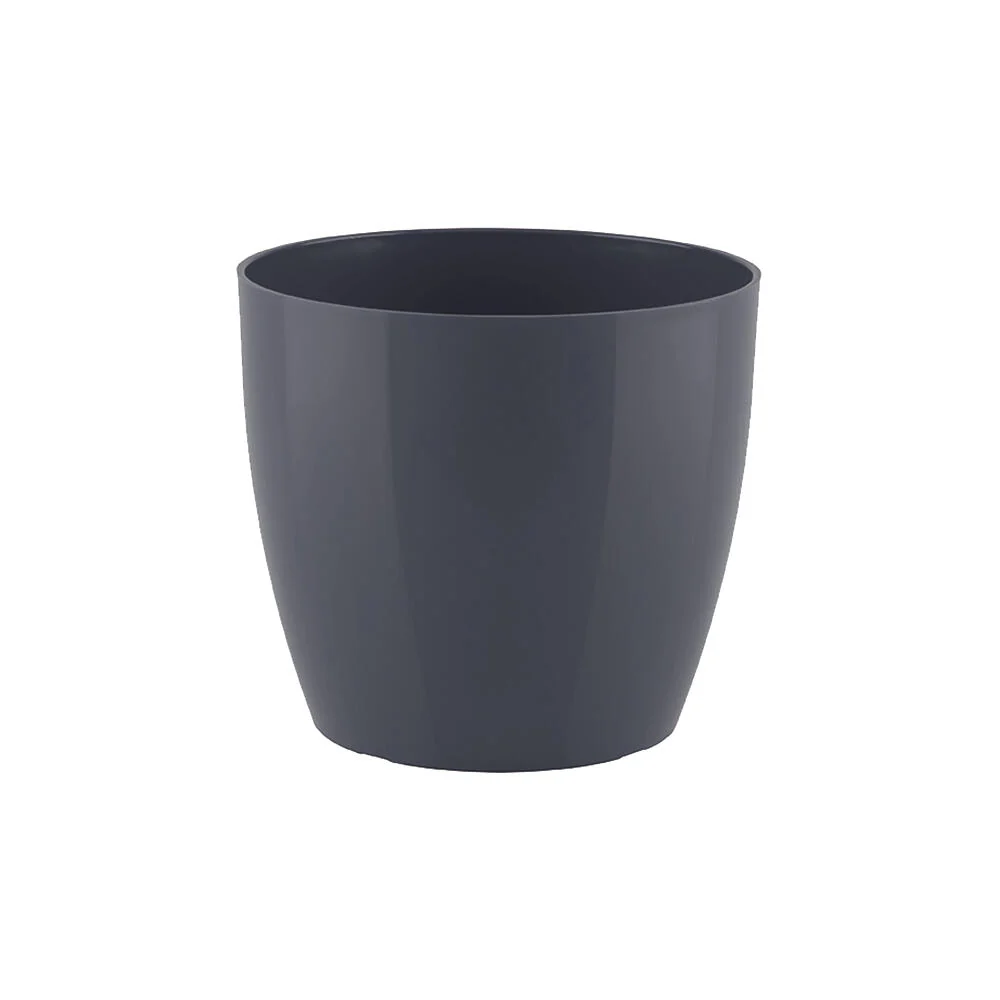 Artevasi Macetero San Remo Plastico Antracita 20cm en Color Terracota