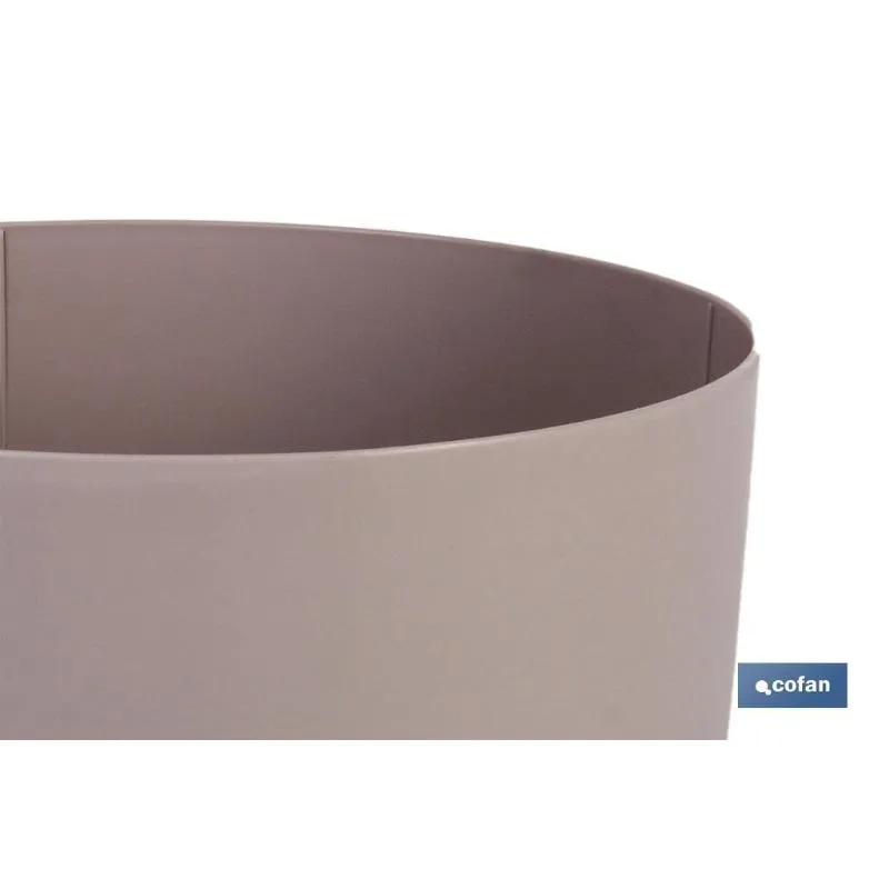 Cesta Colgante con Malla Maceta camelia color crema 35x33cm