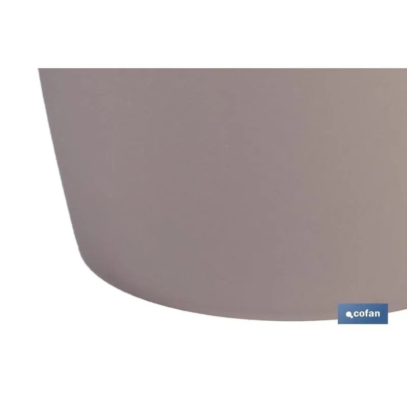 Cesta Colgante con Malla Maceta camelia color crema 35x33cm