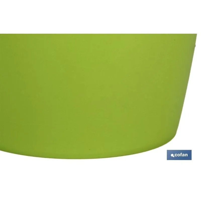 Cesta Colgante con Malla Maceta camelia color verde 18x17.8cm