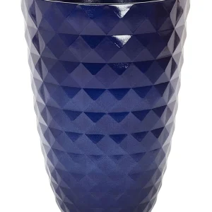 Cesta Colgante con Malla Maceta feriza piedra 35 cm azul marino