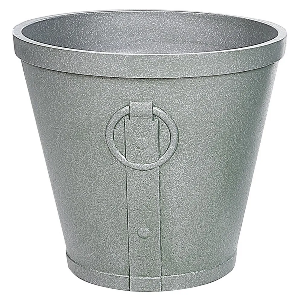 Jardineras de Terracota Esmaltada Maceta marrón sombrío ⌀ 41 cm vari