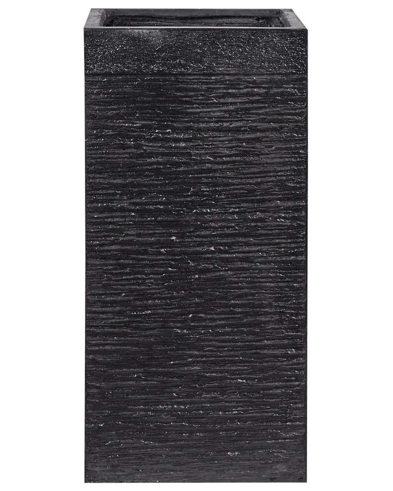 Maceta de Autorriego con Reserva Maceta dion cerámica 33 cm negro