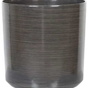 Maceta de Autorriego con Reserva Maceta vagia piedra 43 cm gris