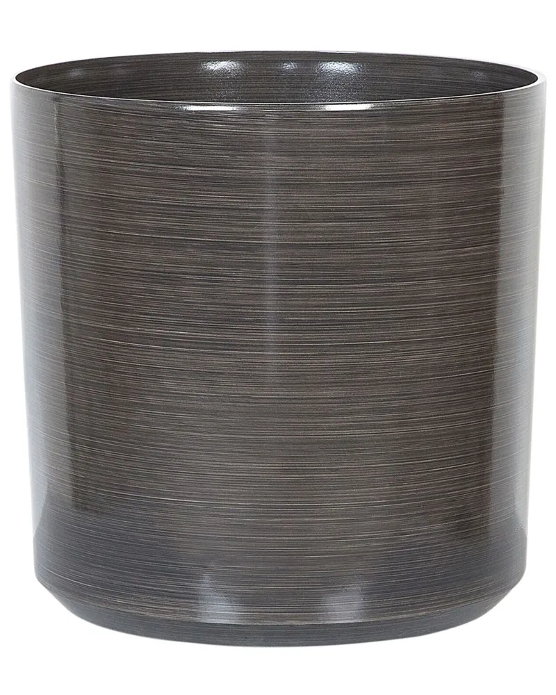 Maceta de Autorriego con Reserva Maceta vagia piedra 43 cm gris