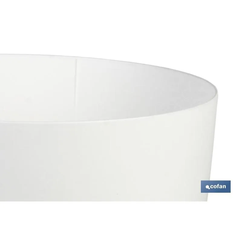 Maceta camelia color blanco 30x28cm de Cerámica Artesanal
