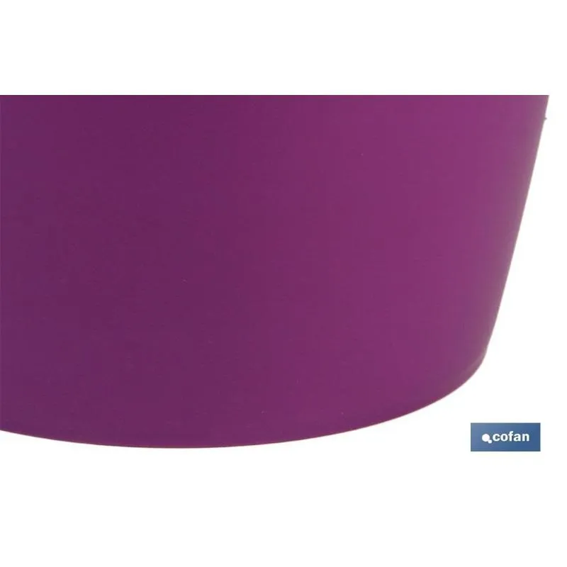 Maceta camelia color morado 35x33cm | Drenaje Mejorado |