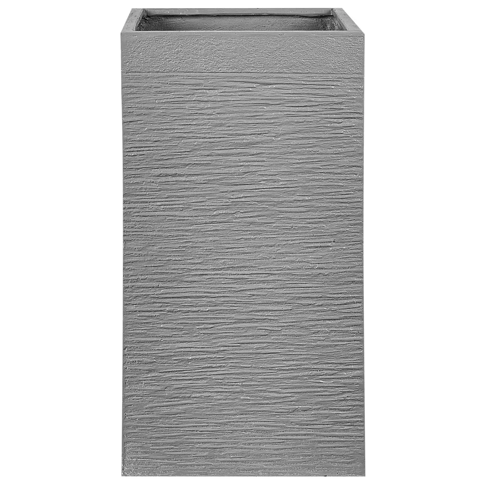 Maceta dion cerámica 40 cm gris con Sistema de Autoriego