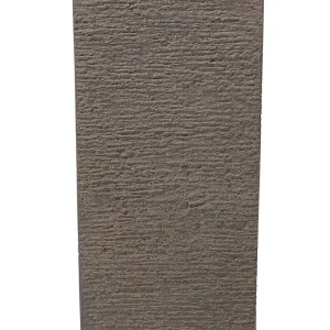 Maceta gaza piedra 40 cm marrón tenebroso