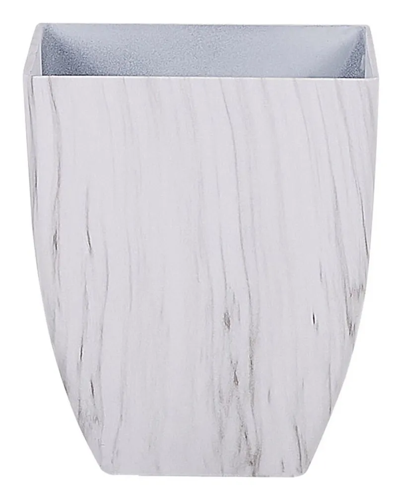 Maceta miro piedra 28 cm blanco