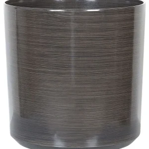 Maceta vagia piedra 35 cm gris
