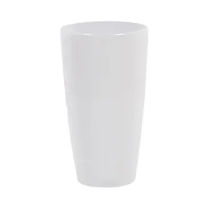Plato de Drenaje Profundo Maceta de mezcla de piedra blanca ⌀ 32 cm TSERIA