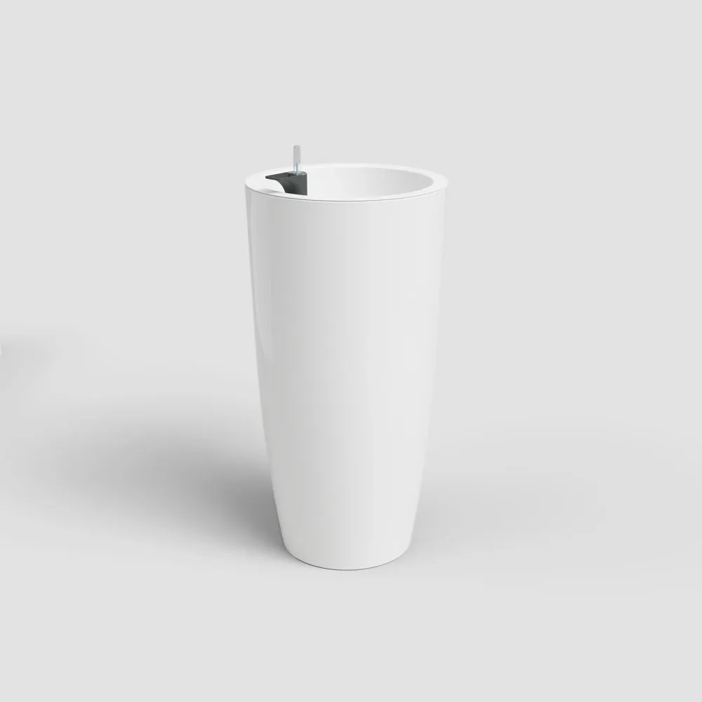 Profesional para Exteriores Maceta de autorriego Artevasi blanco Santorini