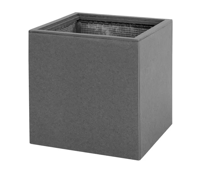 Soporte para Macetas Ajustable Maceta de cemento reforzado gris claro/madera clara 95 cm DRIMOS